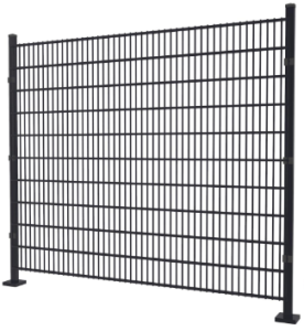 DOPPELSTABMATTEN - 2D - 6/5/6 250x103 cm - FEUERVERZINKT