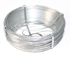 SPANNFLACHDRAHT AUS VERZINKTEM STAHL - Ø 3 mm - 50 m ROLLE